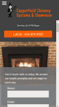 Mobile Screenshot of copperfield-chimney.org